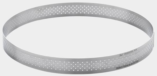 ARO RED.7.5CM ALT.2CM PERFURADO INOX