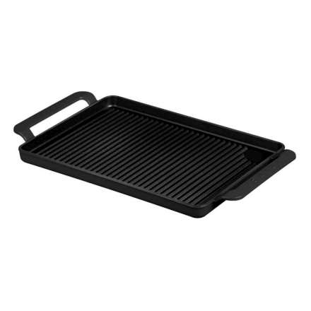 GRELHADOR C/ASAS 42X24CM PRETO FERRO OND