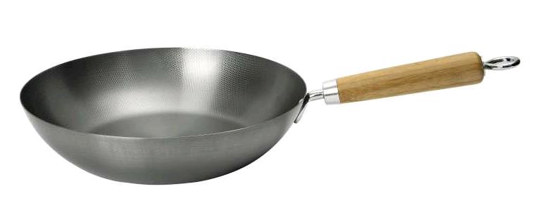 WOK AÇO CARBONO C/C 30CM FAVOS