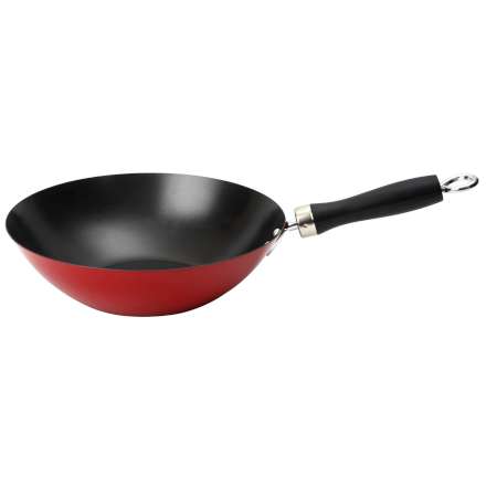 WOK 27CM C/C AA. VERMELHA