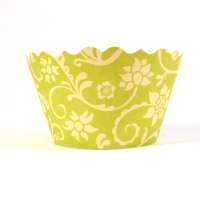 CJ.12 ARO PAPEL CUPCAKES VERDE