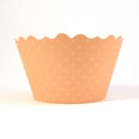 CJ.12 ARO PAPEL P/ CUPCAKES LARANJA