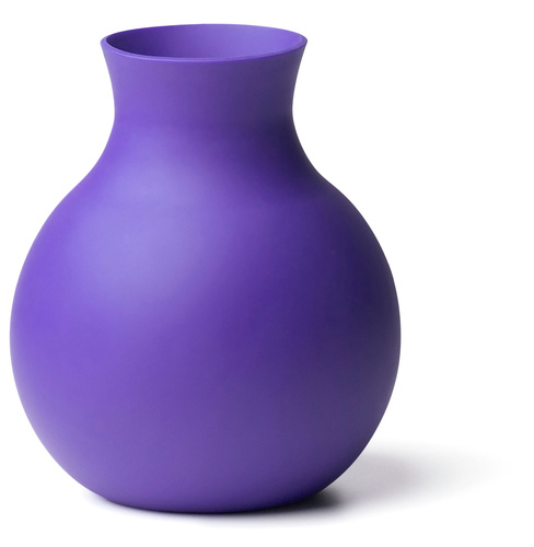 VASO LILAS BORRACHA GRANDE