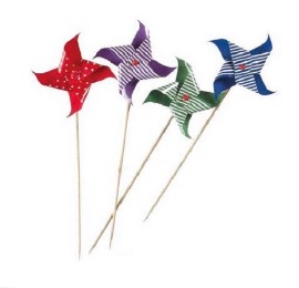 CJ.100 PALITOS 18CM VIRA VENTO SORTIDO