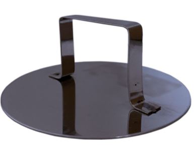 CALCADOR QUAD.10CM INOX