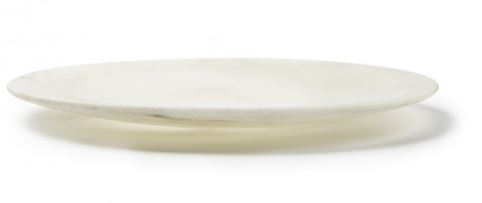 PRATO Ø25CM BRANCO MARMORE