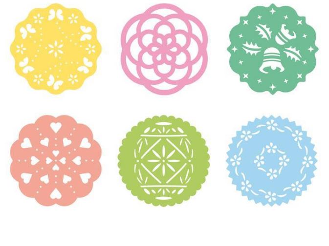 CJ.6 STENCIL DECORATIVOS  Ø21CM