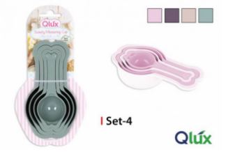 CJ. 4 COLHERES MEDIDORAS QLUX