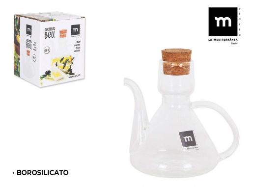ALMOTOLIA 12.5CL VIDRO ROLHA CORTIÇA