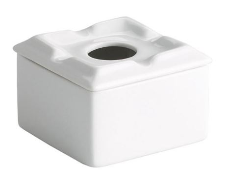 CINZEIRO AGUA  PORCELANA QUAD.MING 9X9X6