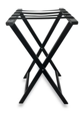 CAVALETE P/BANDEJA 53X46X82CM  MAD.PRETO