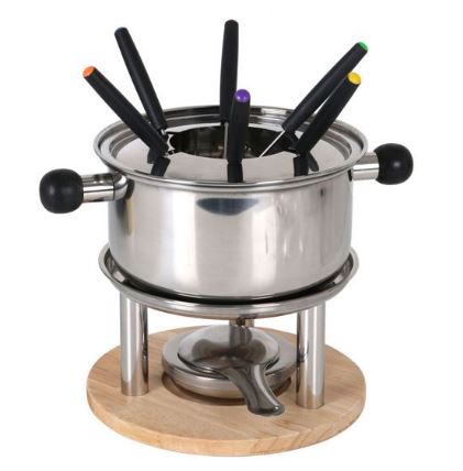 FONDUE 6P INOX SANTA CLARA