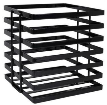 SUPORTE BUFFET 25X25CM PRETO #