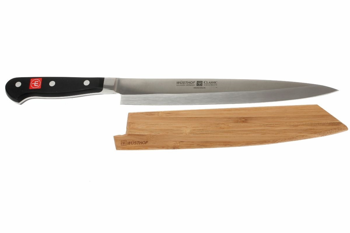 FACA 23CM YANAGIBA C/PROTECTOR BAMBOO#
