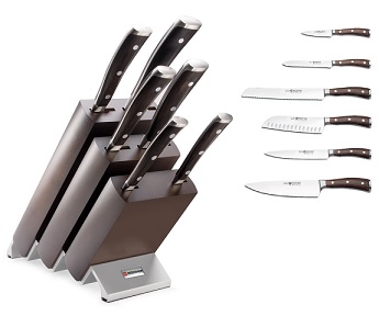 BLOCO 6P MADEIRA CASTANHO ESCURO IKON