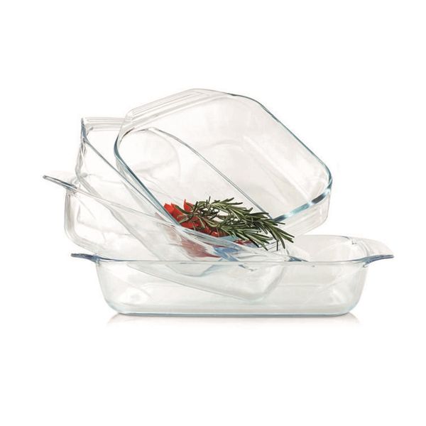 ASSADEIRA RECT.28X17CM OPTIMUM PYREX