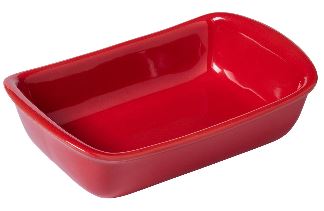 ASSADEIRA 33X23CM VERMELHA SUPREME PYREX