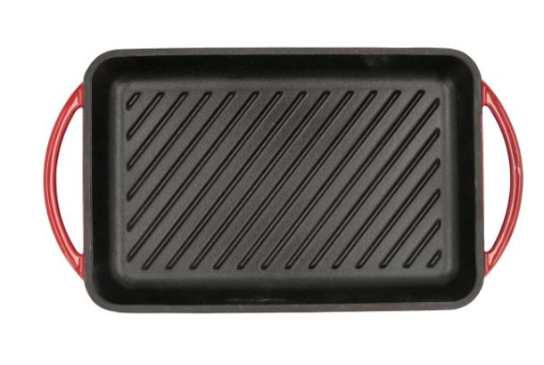 GRELHADOR RETAN. 33X21.5CM FERRO FUNDIDO