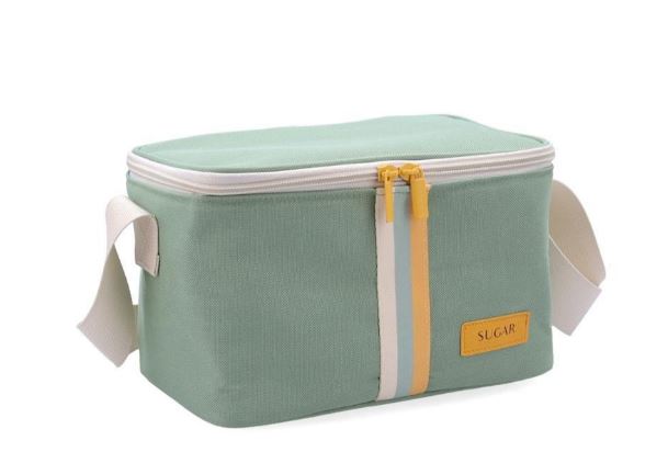 MALA TERMICA 23X15X15CM VERDE SUGAR QUID
