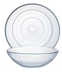 PRATO FUNDO 20CM VIDRO LOUISON#