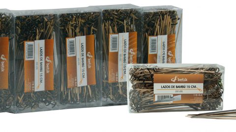 CJ.200 ESPETO FITA 15CM BAMBOO C/PRETO