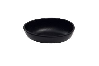 TAÇA 10X6.5CM PRETO MELAMINA