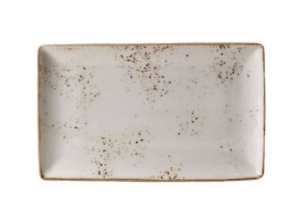 PRATO RECT.27X16.75CM ONE BRANCO CRAFT