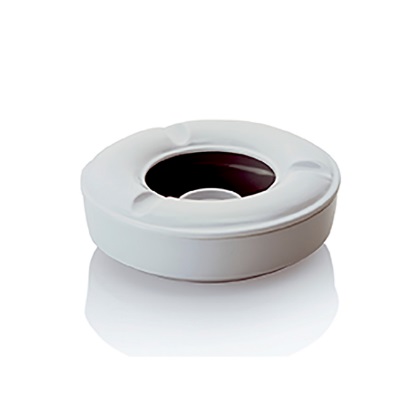 CINZEIRO Ø12.5 MELAMINA BRANCO #