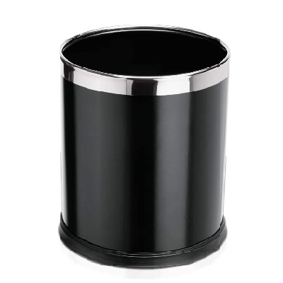 CESTO PAPEIS Ø22CM PRETO