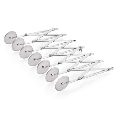 CORTA MASSAS EXTENS.7 DISCOS LISO INOX