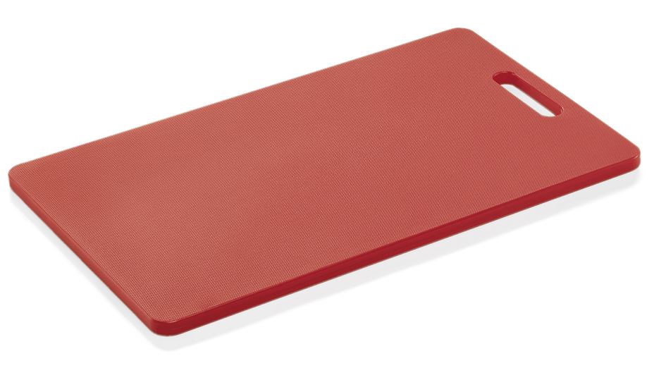 TABUA PE 40X25X1.2CM VERMELHO C/PEGA