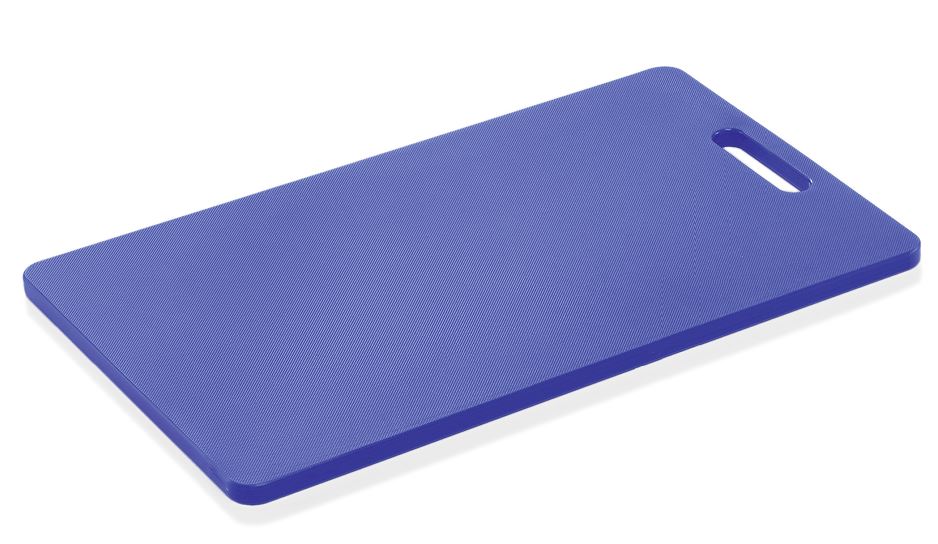 TABUA PE 40X25X1.2CM AZUL C/PEGA