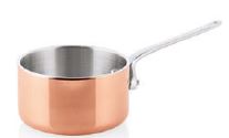 CAÇAROLA C/C Ø10CM COBRE/INOX
