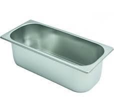 CUVETE P/GELADO 5L 36.5X16.5X12CM INOX