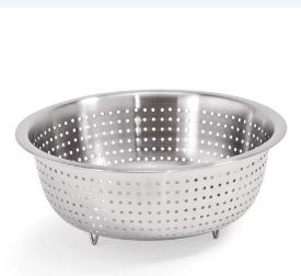 ESCORREDOR LEGUMES Ø40CM ALT.14.5CM INOX