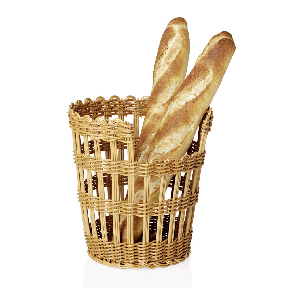 CESTO P/BAGUETES Ø24CM ALT.27.5CM PP