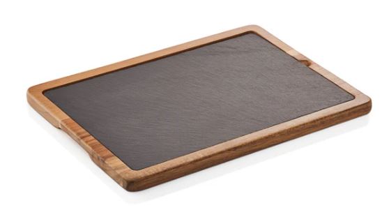 TABUA C/ARDOSIA 33X23X1.5CM