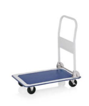 CARRO MERCADORIA 74X48X84CM INOX/PP