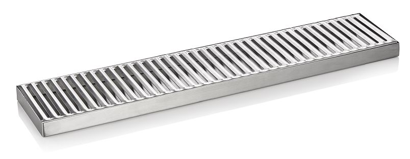 ESCORREDOR COPOS C/BASE 48.5X10.5X2CM IN