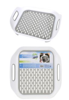 BANDEJA ESCORREDOR 36X32CM SIL/PLAST#