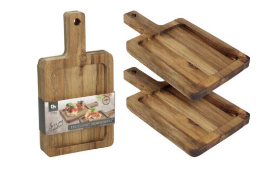 CJ.2 TABUA23X13CM C/REBAIXO+PEGA ACACIA#