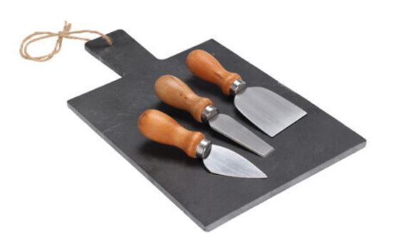 CJ.4 PCS ARDOSIA+3 FACAS QUEIJO#
