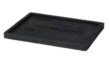 TABULEIRO 23X17CM MADEIRA ESCURA#