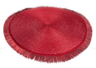 INDIVIDUAL Ø35CM VERMELHO#