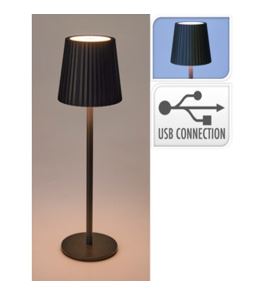 CANDEEIRO USB 27X9CM PRETO#