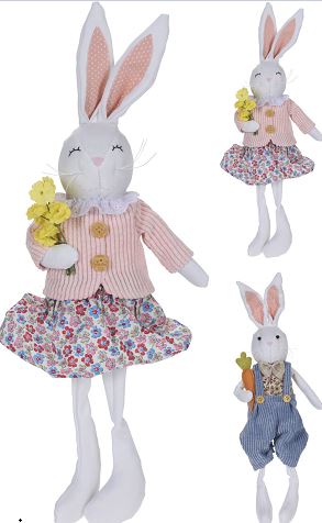 COELHO 32CM SORTIDO POLIESTER#