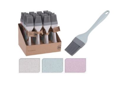 PINCEL 23CM SILICONE CABO FIBRA MIX#