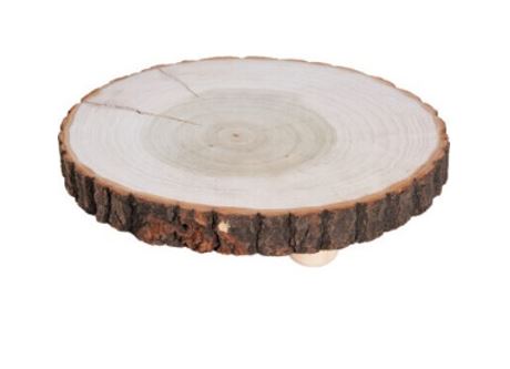 PRATO OVAL C/PE 29CM ACACIA#