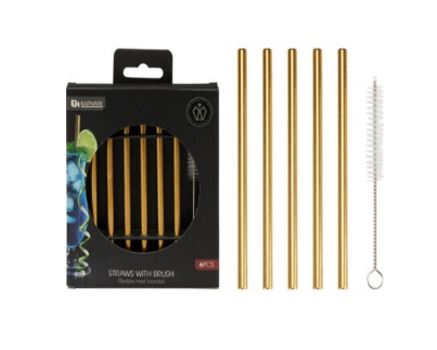 CJ.6 PALHAS DOURADA 13CM + ESCOVILHAO#