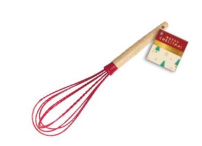 BATEDOR 30CM SILICONE VERMELHO#